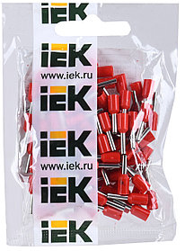 Наконечник НШВИ 1.5-8 красный (100шт/упаковка) IEK