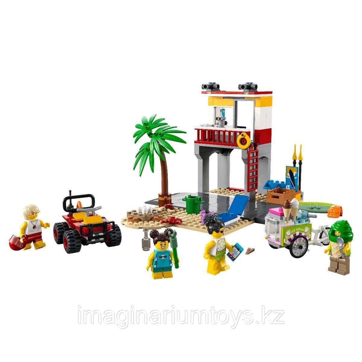 Конструктор LEGO City Пост спасателей на пляже 60328 - фото 2 - id-p97332710