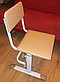 Комплект Polini kids растущая парта-трансформер M1 75х55 см и стул регулируемый L, белый-макиато, фото 5
