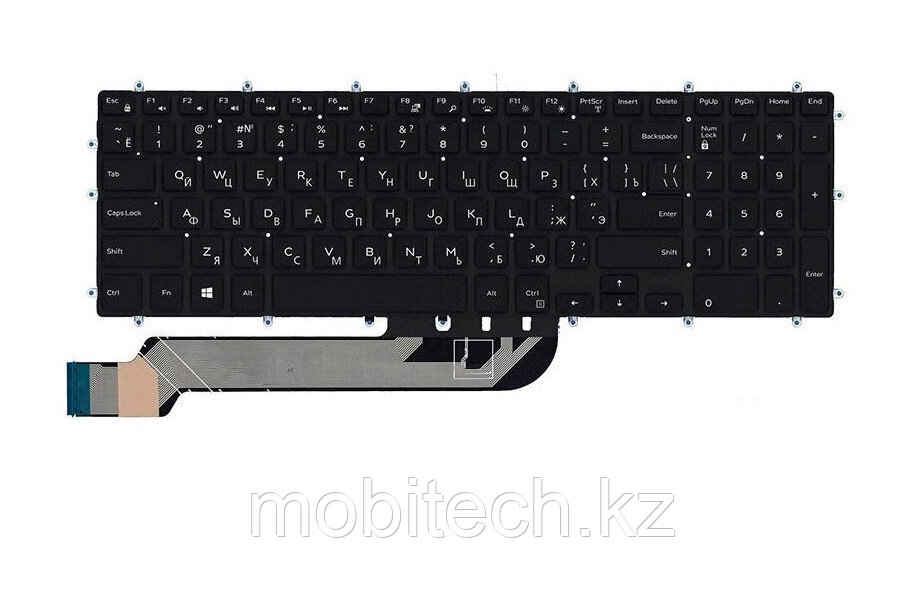 Клавиатуры Dell Inspiron 15-7566 15 7773 P66F клавиатура c EN/RU раскладкой