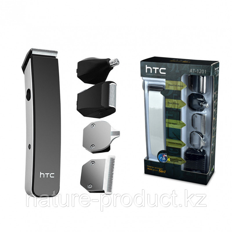 Универсальная машинка для стрижки и бритья 5 в 1  HTC AT-1201