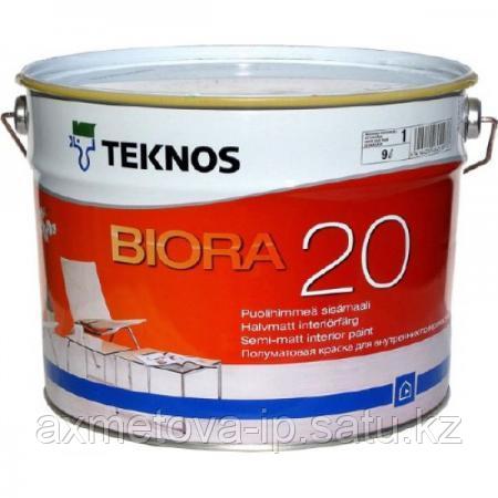 Краска полуматовая Teknos Biora 20, фото 2