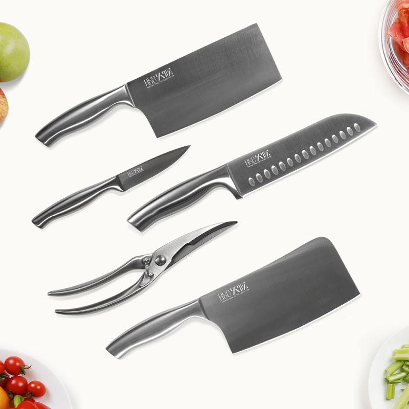 Набор кухонных ножей Xiaomi Huo Hou Fire Kitchen Steel Knife Set, (HU0057)