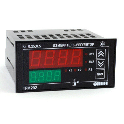 Измеритель-регулятор двухканальный с интерфейсом RS-485 ОВЕН ТРМ202-Щ2.РР [М03], фото 2