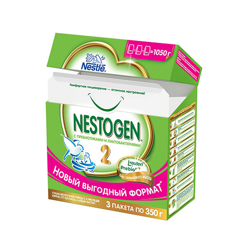 Смесь молочная Nestogen maxi №2 4*1050гр