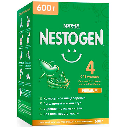 Смесь молочная Nestogen №4 600 гр