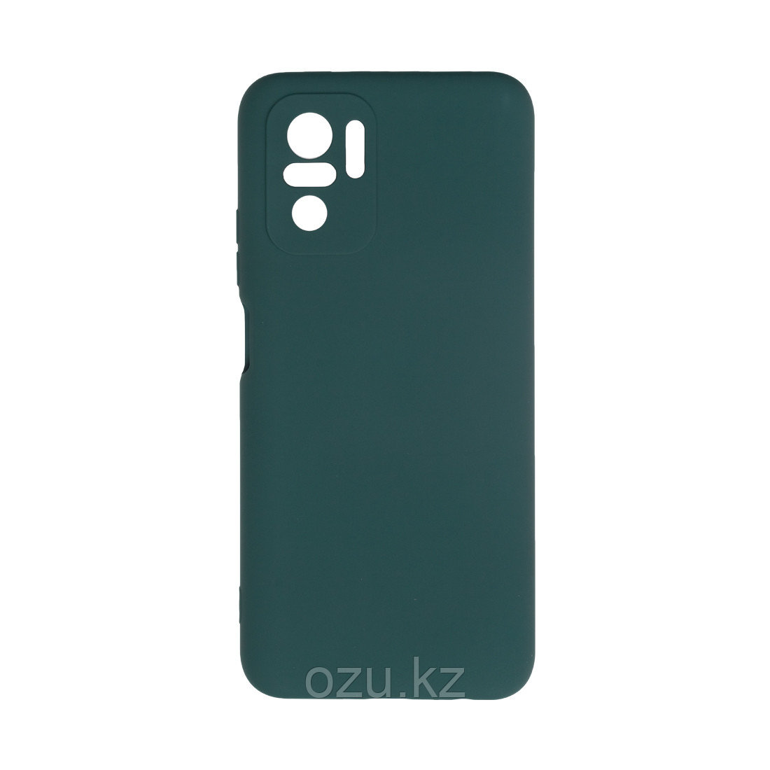 Чехол для телефона X-Game XG-HS26 для Redmi Note 10S Силиконовый Тёмно-зелёный