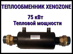 Теплообменник Xenozone 75 для бассейна (Мощность 75 кВт, горизонтальный)