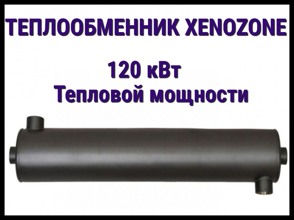 Теплообменник Xenozone 120 для бассейна (Мощность 120 кВт, горизонтальный)