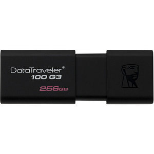 USB Флеш 256GB 3.0 Kingston DT100G3/256GB черный