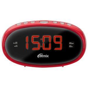 Радиочасы Ritmix RRC-616 red