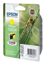 Картридж Epson C13T11244A10 (0824) R270/290/RX590 желтый