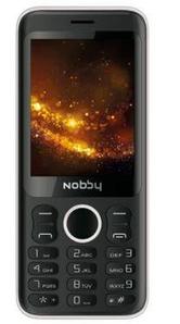 Мобильный телефон Nobby 321 черно-серебристый