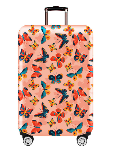Чехол для чемодана "Бабочки", р-р M