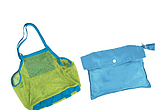 Пляжная сумка для игрушек, полотенец, голубая, фото 4