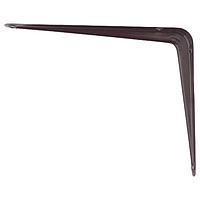 Кронштейн "Сибртех" угловой с ребром 350 х 400 мм, цвет коричневый