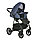 Детская коляска Pituso Nino 2 в 1 Midnight/Кожа Blue, фото 3