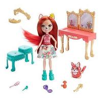 Игровой набор Куклу Mattel Enchantimals Фабрина Фокс туалетный столик