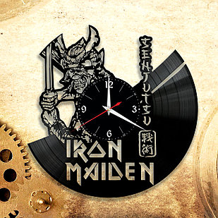Настенные часы  Iron Maiden, подарок фанатам, любителям, 2940