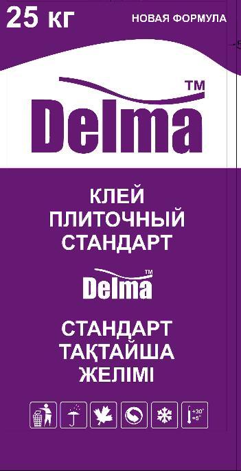 Клей кафельный Стандарт Delma 25кг - фото 1 - id-p73375164