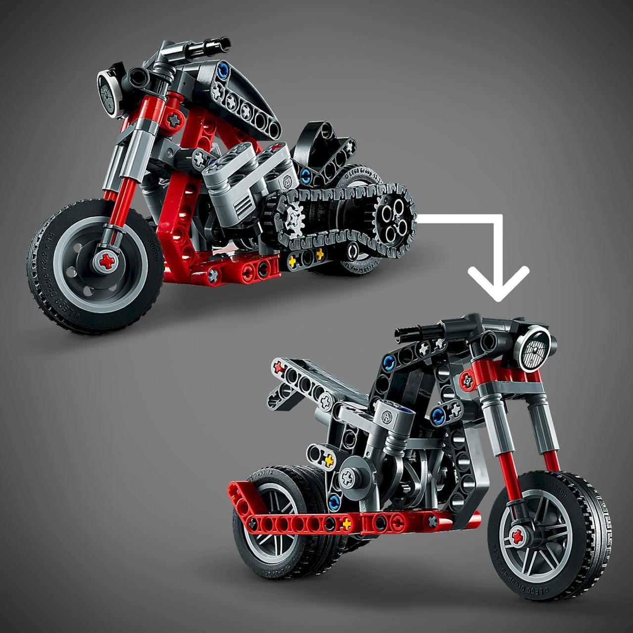 42132 Lego Technic Мотоцикл, Лего Техник - фото 4 - id-p97301631