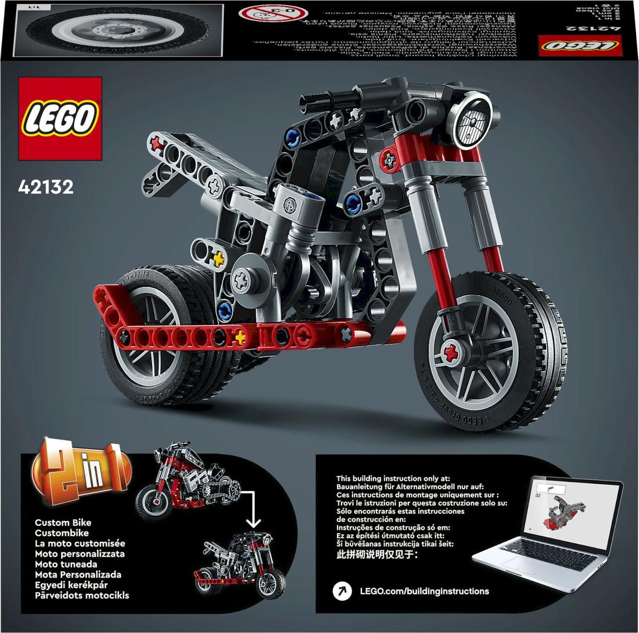 42132 Lego Technic Мотоцикл, Лего Техник - фото 2 - id-p97301631