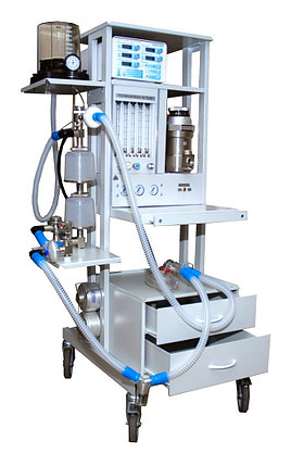 Аппарат для ингаляционного наркоза Полинаркон -12 с приставкой ИВЛ ЭМО-200, фото 2