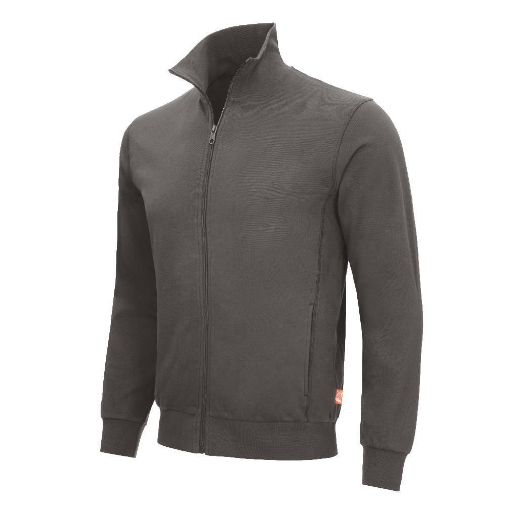 NITRAS 7020, MOTION TEX LIGHT, кофта на молнии, серый