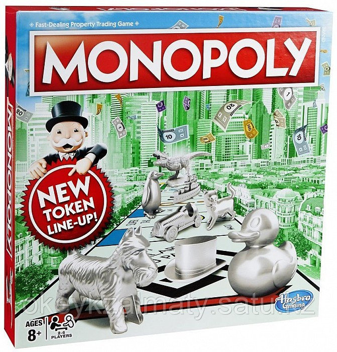 Hasbro: Игра настольная Монополия Классическая (обновленная) C1009
