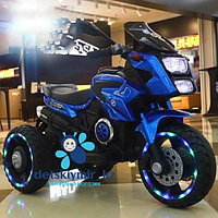Детский электромотоцикл YT1200 синий
