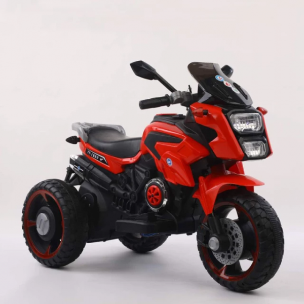 Детский электромотоцикл YT1200 красный