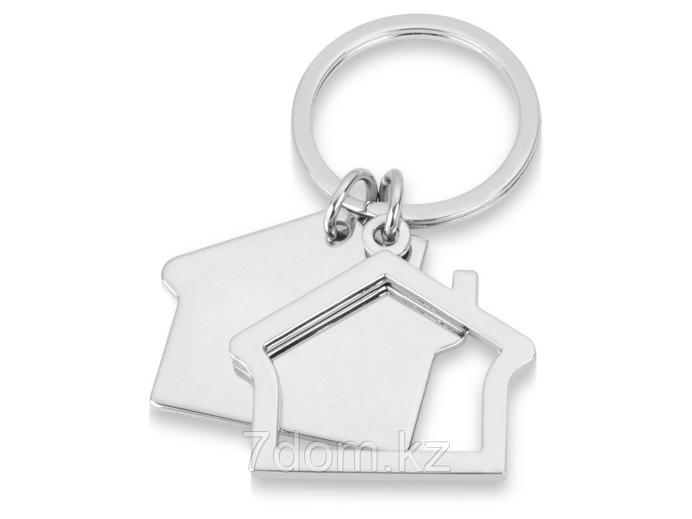 Брелок Избушка, серебристый (Р), фото 1