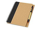 Подарочный набор Essentials с флешкой и блокнотом А5 с ручкой, черный, фото 7
