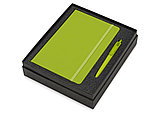 Подарочный набор Vision Pro soft-touch с ручкой и блокнотом А5, зеленый, фото 2
