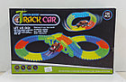 Гоночная светящаяся трасса Track Car с мостиком. 128 деталей. Рассрочка. Kaspi RED, фото 2