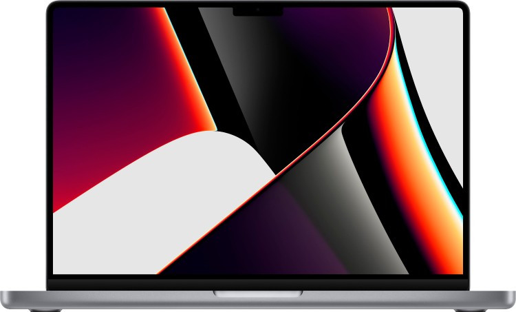 MacBook Pro 16.2" Apple M1 Pro (10C CPU/16C GPU), 16 ГБ, 1 ТБ, Серый космос, 2021 (MK193) - фото 1 - id-p97393743