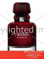 Givenchy L'Interdit Eau De Parfum Rouge парфюмированная вода объем 50 мл (ОРИГИНАЛ)