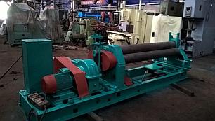 Листогибочная машина трехвалковая И2220, б/у после ремонта