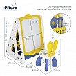 PITUSO Система для хранения (стеллаж/мольберт)+1 стульчик, Yellow/Желтый,55*56*78см, фото 9