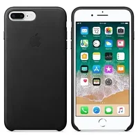 Чехол для телефона APPLE iPhone 8 Plus / 7 Plus Leather Case - Black (MQHM2ZM/A)