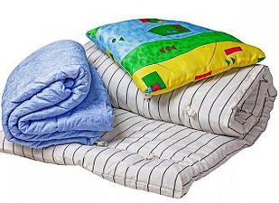 Рабочий комплект - матрас, одеяло, подушка