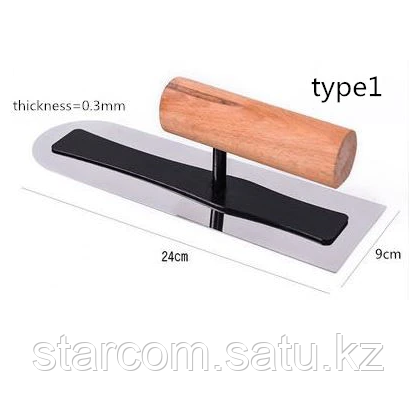 Кельма японка деревянная ручка D2794R - фото 3 - id-p97398391