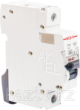 Выключатель автоматический от 10 до 32 А, однополюсный 1P, отключающая способность 6kA - фото 1 - id-p97329280
