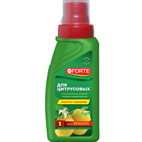 Удобрение для ЦИТРУСОВЫХ серия КРАСОТА BONA FORTE, 285 мл