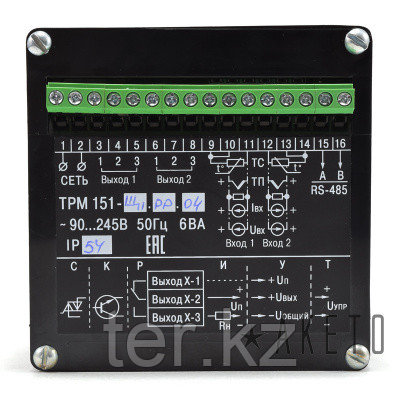 Измеритель ПИД-регулятор универсальный программный ОВЕН ОВЕН ТРМ151-Щ1.РР.04 - фото 3 - id-p97419562