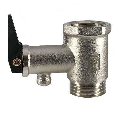 Клапан предохранительный для бойлера STI 1/2 с ручкой спуска - фото 2 - id-p97419581