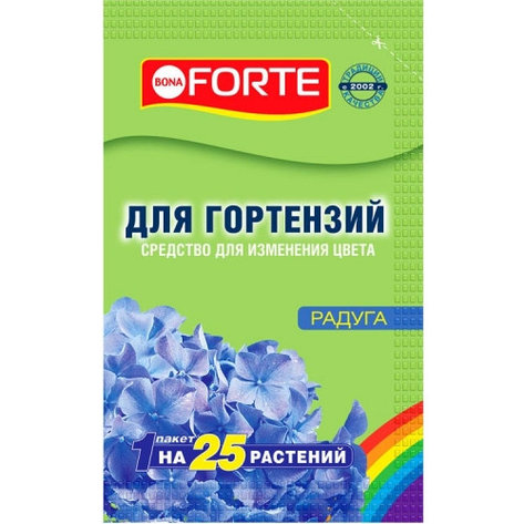 Bona Forte Средство сухое Радуга для изменения цвета гортензий 100 г, фото 1