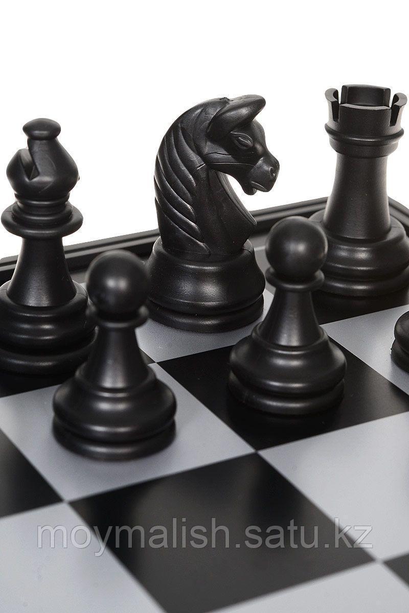 Настольная игра 3 в 1 "шахматы, шашки, нарды" (19,5 x 19,5 см) арт. QX54810 - фото 3 - id-p97419882