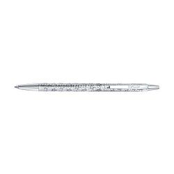 Ручка SOKOLOV серебро с родием, фианит swarovski  элемент из .металлов, "звезда" 94250011