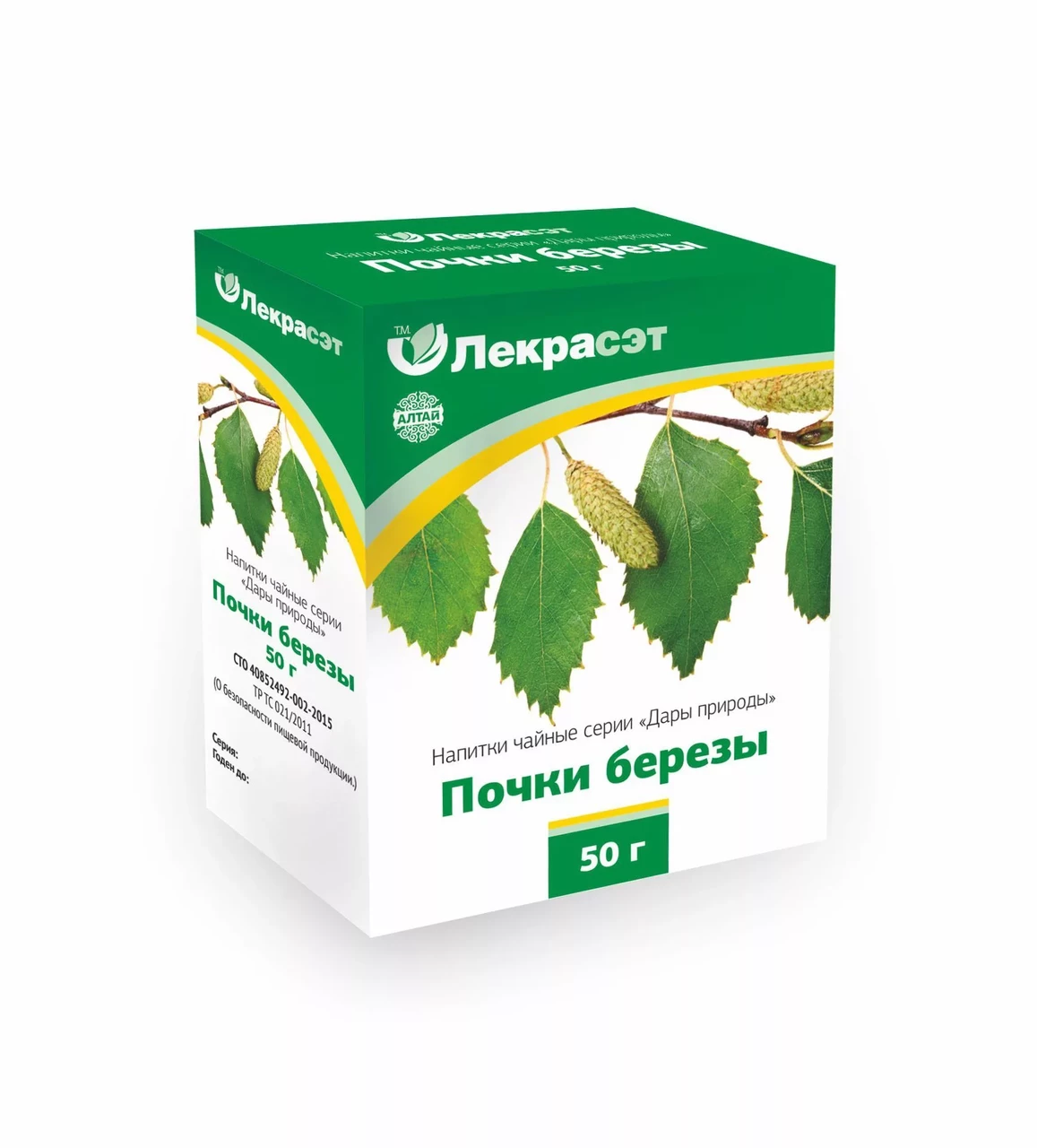Березы, почки, 50 г